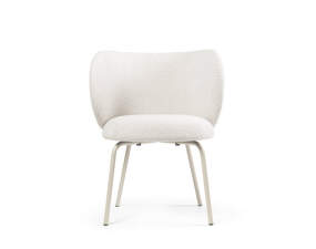Jídelní židle Rico Soft Bouclé, off-white/sand