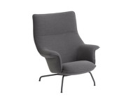 Křeslo Doze Lounge Chair, ocean 80 / anthracite black