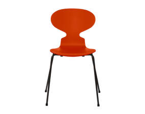 Židle Ant 3101 lacquered, paradise orange / black