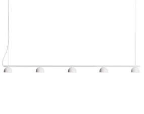 Závěsná lampa Blush rail 5, matt white