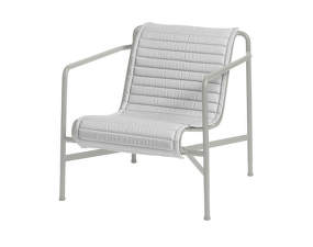 Textilní podsedák Palissade Lounge Chair Low quilted cushion, sky grey