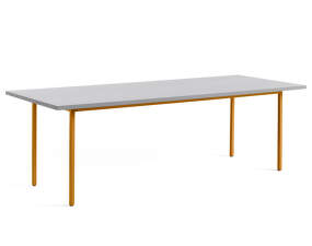 Jídelní stůl Two-Colour 240 cm, ochre/light grey
