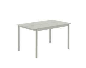 Stůl Linear Steel Table 140 cm, grey
