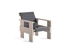 Polstrování Crate Quilted Lounge Chair, anthracite