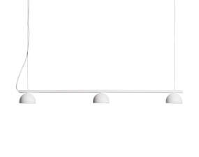 Závěsná lampa Blush rail 3, matt white