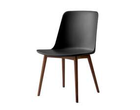Židle Rely HW71, walnut/black