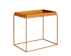 Stolek Tray Side Table Rectangular 40x60, toffee