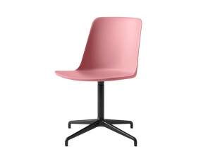 Židle Rely HW11, black/soft pink