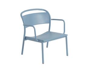 Křeslo Linear Steel Lounge Armchair, pale blue