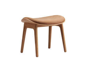 Čalouněná stolička Elephant, natural oak / Dunes Leather - Camel 21004