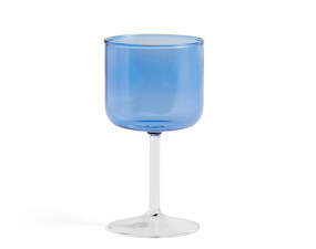 Sklenice na víno Tint 2 ks, blue and clear