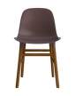 zidle-Form Chair Walnut, brown