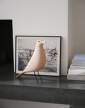 ptacek-Eames House Bird, pale rose
