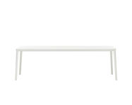 Jídelní stůl Plate 100x240, white MDF table top/white base