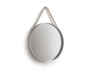 Zrcadlo Strap Mirror 50 cm (silicone), grey