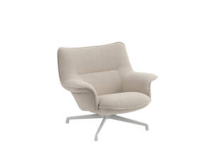 Křeslo Doze Lounge Chair Low Swivel, Heart 7 / grey