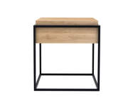 Odkládací stolek Monolit, oak/black