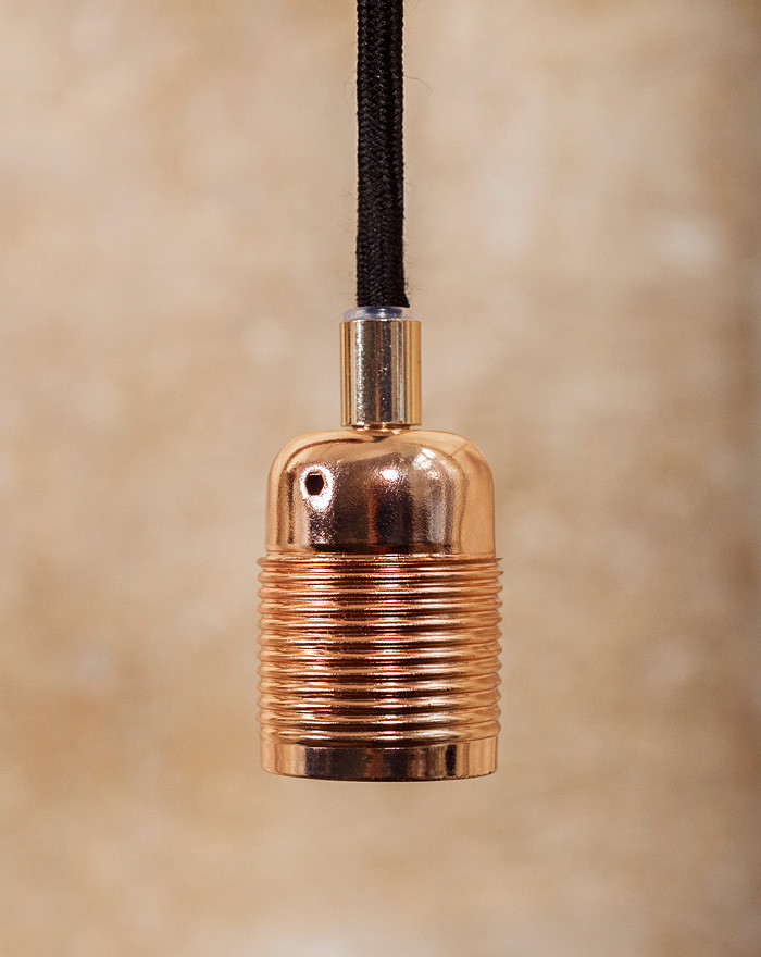 E27 Pendant, Copper