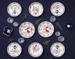 Hluboký talíř Taika 20 cm, deco white