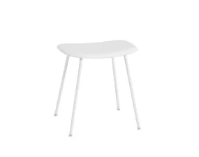 Stolička Fiber Stool Tube Base, natural white