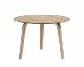 Stolek Bella Coffee Table Ø60x39, lacquered oak