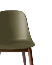 Židle Harbour Side Chair Wood, olive / dark oak