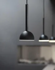 Závěsná lampa Blush, matt black