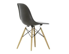 Židle Eames Fiberglass DSW, elephant hide grey/ash