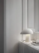 Stolní lampa Night Owl™, smokey white