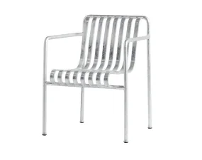 Židle Palissade Dining Armchair, galvanised