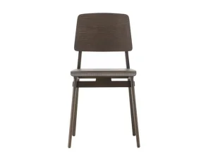 Židle Chaise Tout Bois, dark oak