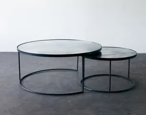 Konferenční stolek Mirror Nesting coffee table set, charcoal