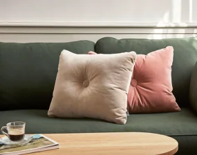 Polštář Dot Cushion Soft, dark green