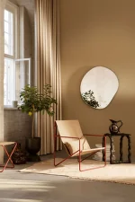 Křeslo Desert Lounge Chair, cashmere/soil