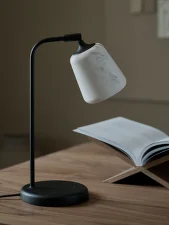 Stolní lampa Material Table Lamp, white opal glass