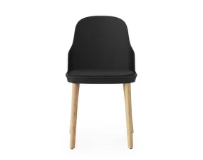 Židle Allez Chair Oak/Leather, black