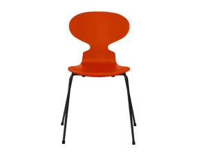 Židle Ant™ 3101 lacquered, paradise orange / black