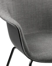 Židle Bat Dining Chair s předním polstrováním PGB, conic base