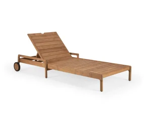 Outdorové lehátko Jack, teak