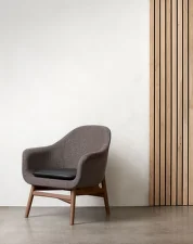 Křeslo Harbour Lounge Chair, natural oak/Fiord 951