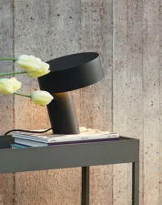 Stolní lampa Slant, soft black