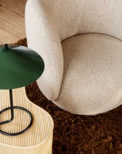 Stolní lampa Filo, black/dark olive