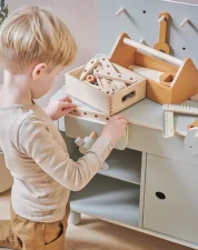 Hračka box s nářadím Play, mustard
