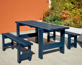 Lavice Weekday 190 cm, steel blue