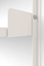 Police Tea Shelf, white/white