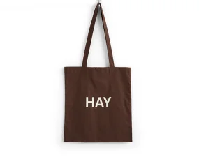 Plátěná taška Tote Bag, dark brown