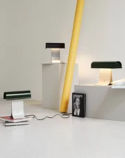 Stolní lampa Archive 25, black/steel