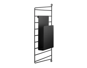 Držák na časopisy String, black