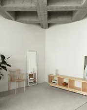 Zrcadlo Illu 160x55 cm, white