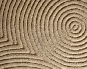 Koberec Zen Rounded 134x190, dark beige